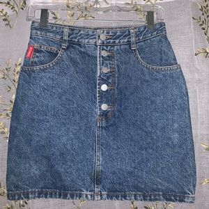 Vintage Bongo Jean Skirt